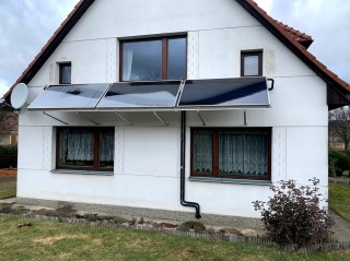 Instalace solárních kolektorů