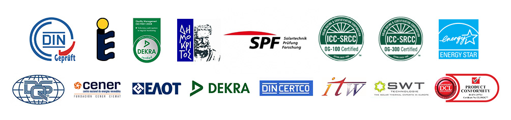 Cerifikace solárních kolektorů